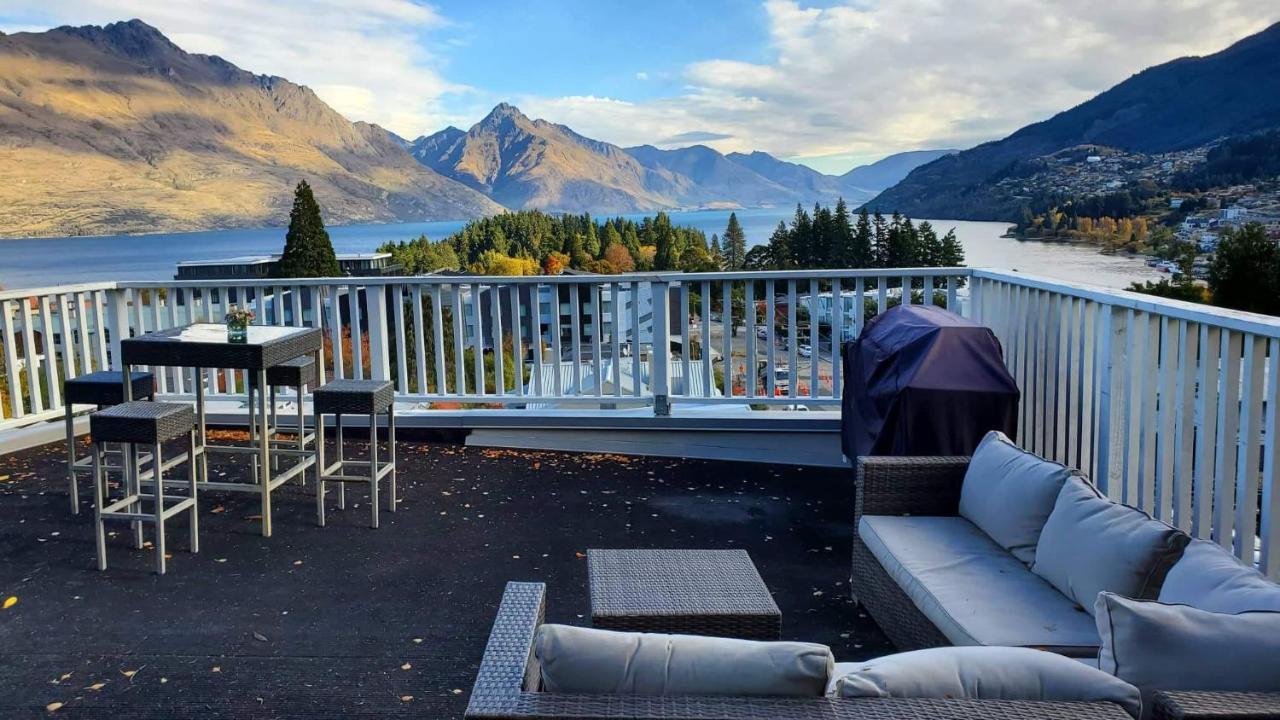 Central Lakeview Apartment With Amazing Rooftop 镇上湖景三室套房 Queenstown Exterior foto