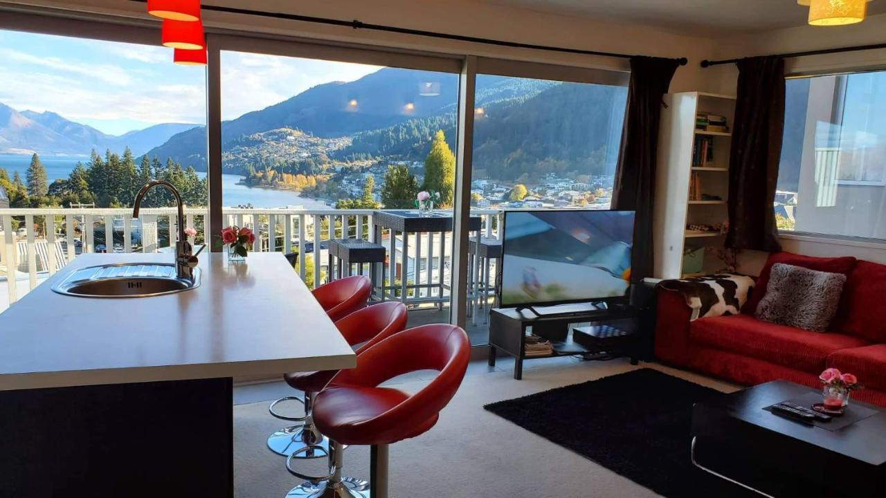 Central Lakeview Apartment With Amazing Rooftop 镇上湖景三室套房 Queenstown Exterior foto