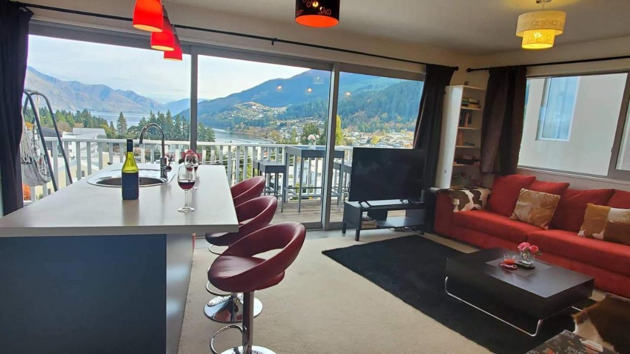 Central Lakeview Apartment With Amazing Rooftop 镇上湖景三室套房 Queenstown Exterior foto