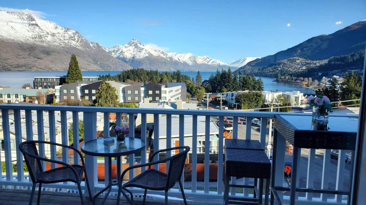 Central Lakeview Apartment With Amazing Rooftop 镇上湖景三室套房 Queenstown Exterior foto